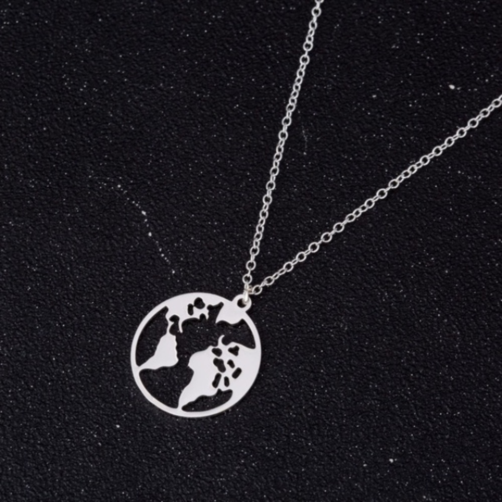 Travelers World Pendant Necklace - Picture 3 of 7